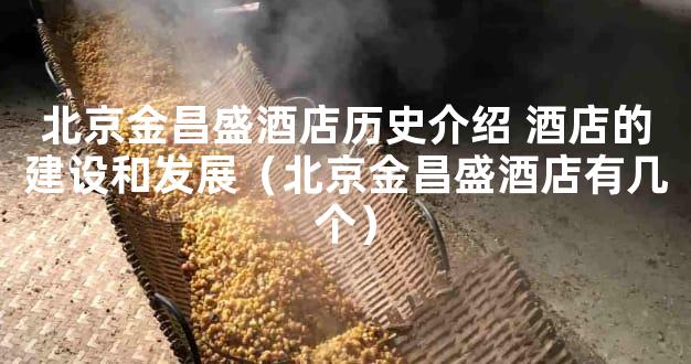 北京金昌盛酒店历史介绍 酒店的建设和发展（北京金昌盛酒店有几个）